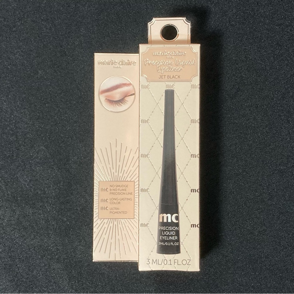 Marie Claire Paris Precision Liquid Eyeliner Jet Black 3 ml 0.1 fl oz